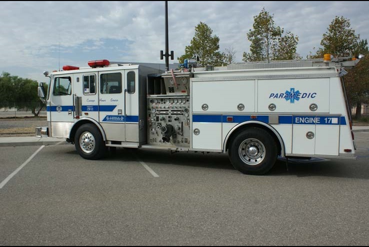 Rancho Cucamonga Donates Fire Engine