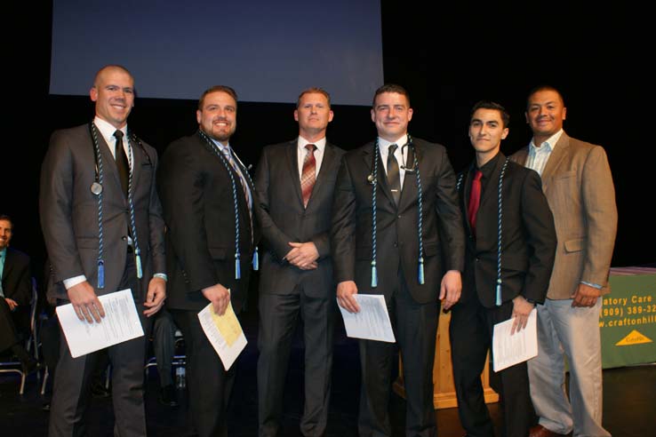 People at Respiratory Therapy Graduation