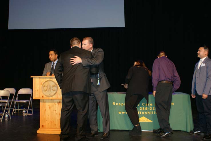 People at Respiratory Therapy Graduation