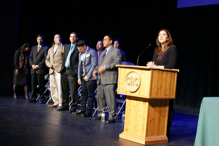 People at Respiratory Therapy Graduation