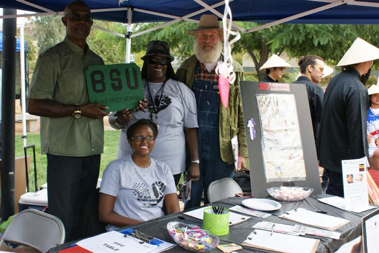 Students at Club Rush event