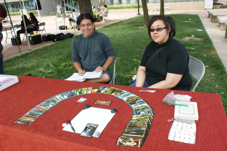 Students at Club Rush event