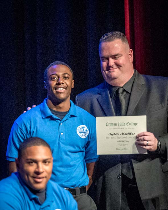 Students at EMT Graduation