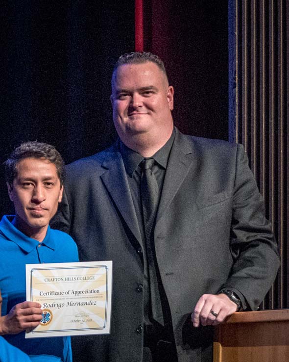 Students at EMT Graduation