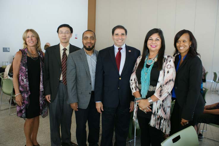 Group of people at reception