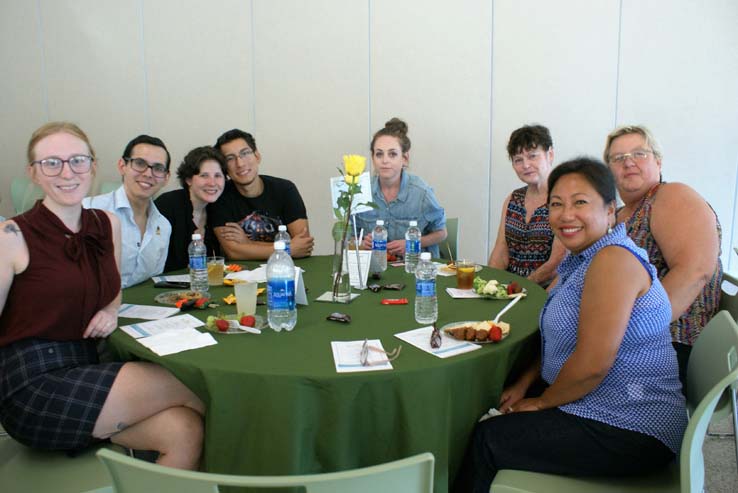 Group of people at reception