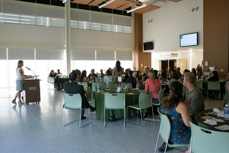 Group of people at reception