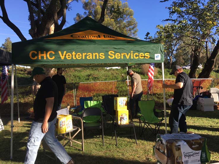 Veterans Services Booth