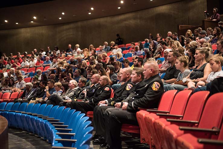 Graduation of Fire Academy Students