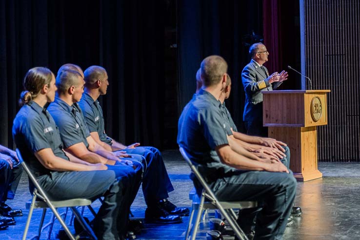 Graduation of Fire Academy Students