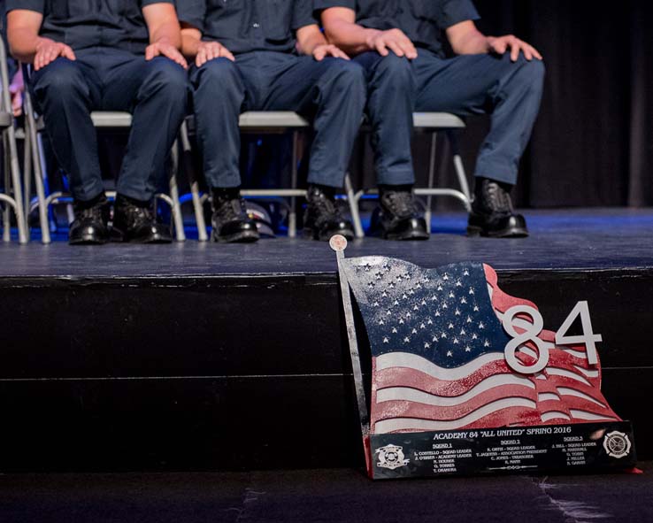 Graduation of Fire Academy Students