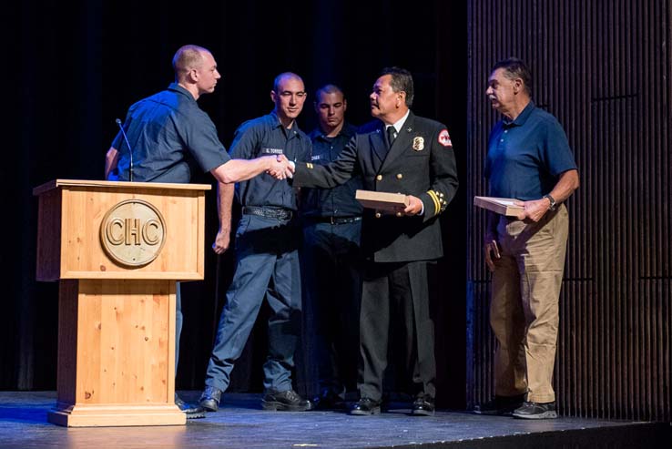 Graduation of Fire Academy Students