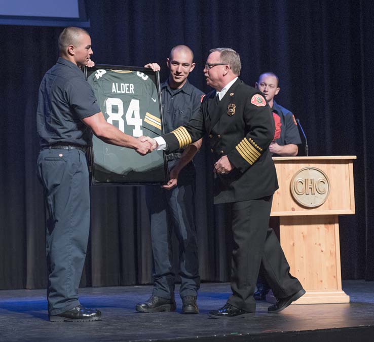 Graduation of Fire Academy Students