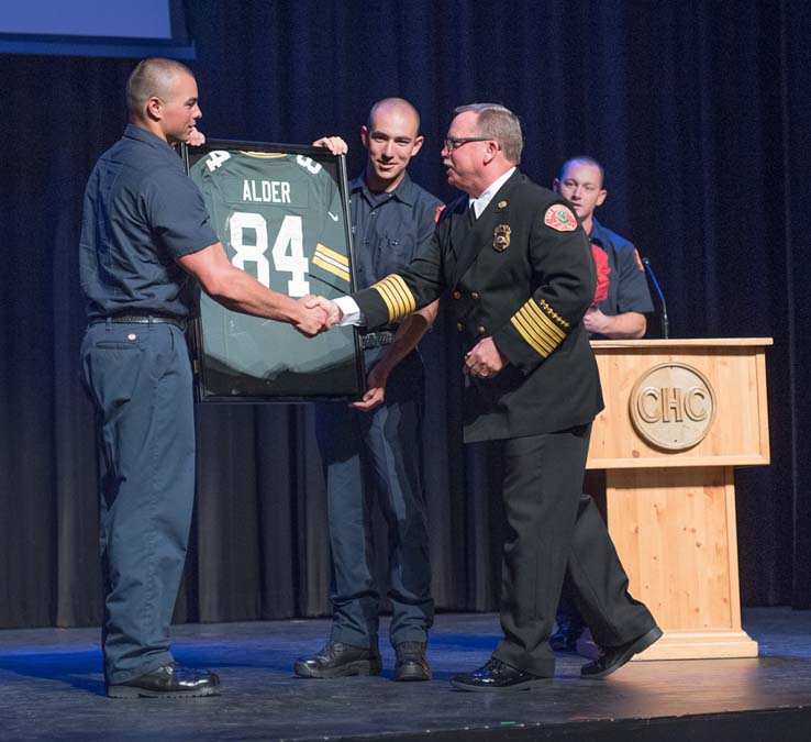 Graduation of Fire Academy Students