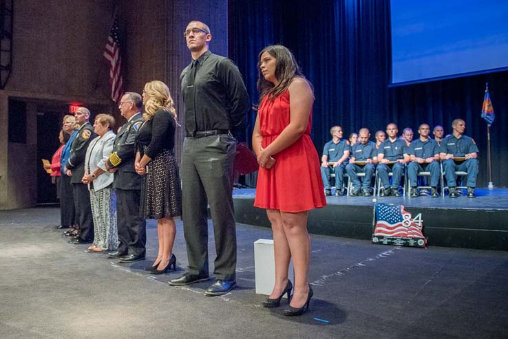 Graduation of Fire Academy Students