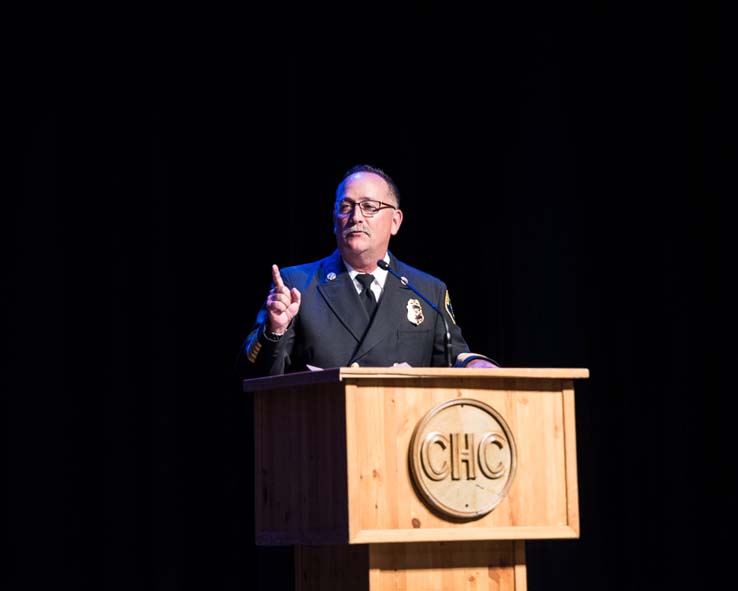 Graduation of Fire Academy Students