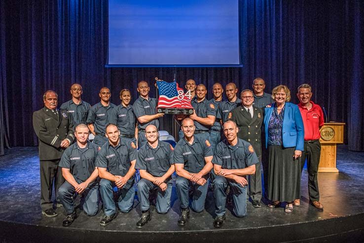 Graduation of Fire Academy Students