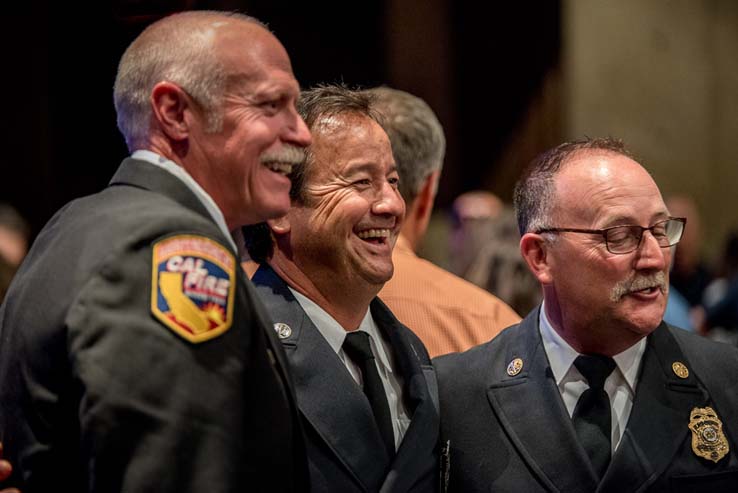 Graduation of Fire Academy Students