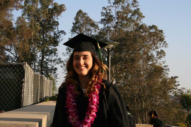 People celebrating commencement 2016