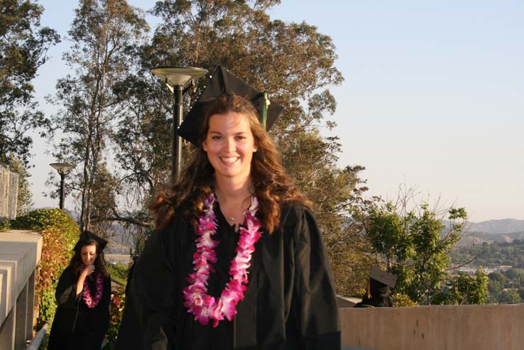 People celebrating commencement 2016