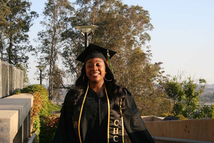 People celebrating commencement 2016