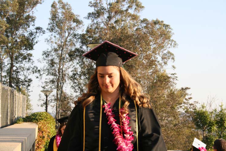 People celebrating commencement 2016