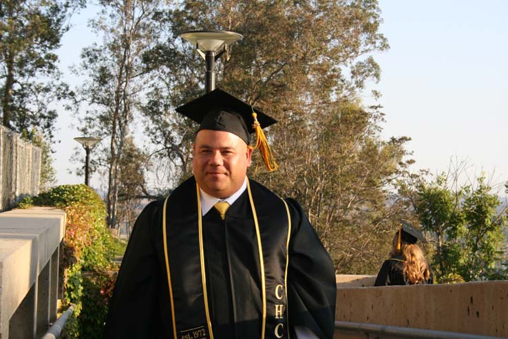 People celebrating commencement 2016