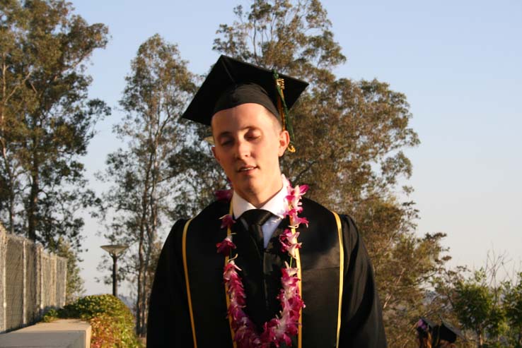 People celebrating commencement 2016