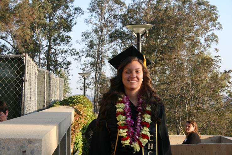 People celebrating commencement 2016