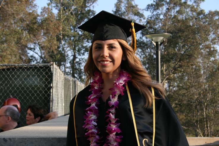 People celebrating commencement 2016