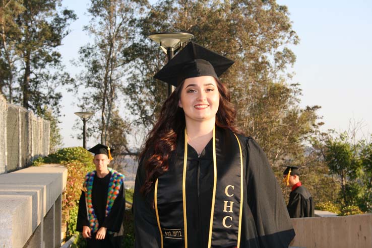 People celebrating commencement 2016