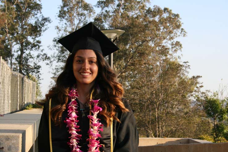 People celebrating commencement 2016