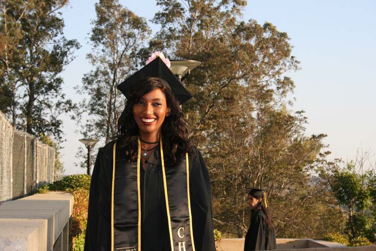 People celebrating commencement 2016