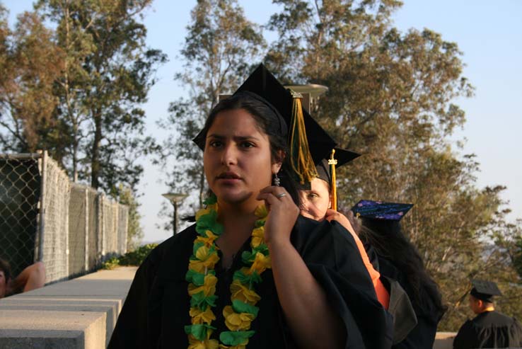 People celebrating commencement 2016