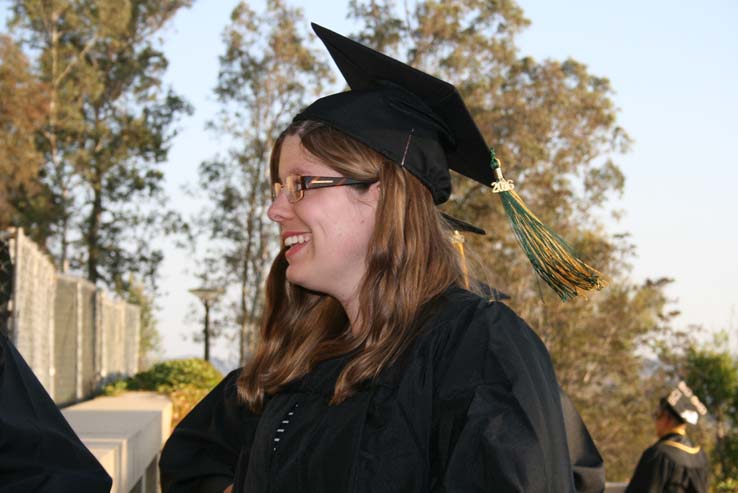 People celebrating commencement 2016