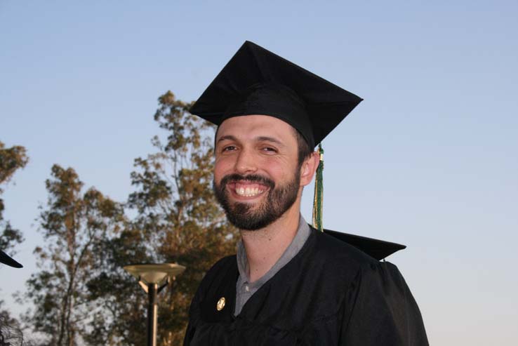 People celebrating commencement 2016