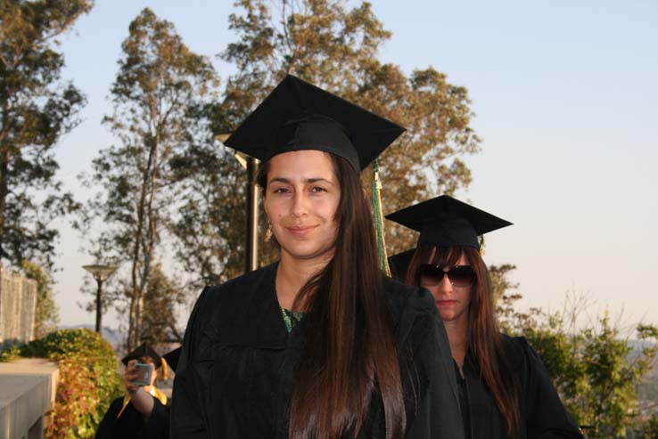 People celebrating commencement 2016