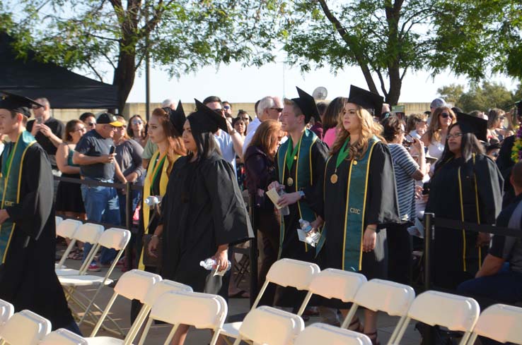 People celebrating commencement 2016