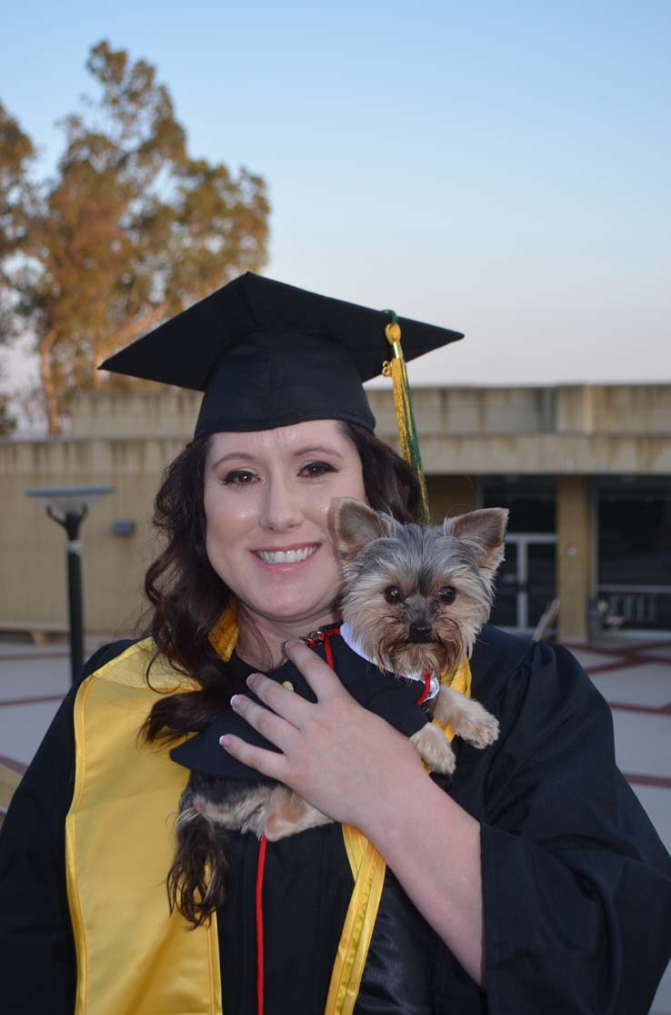 People celebrating commencement 2016