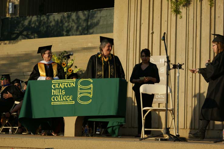 People celebrating commencement 2016