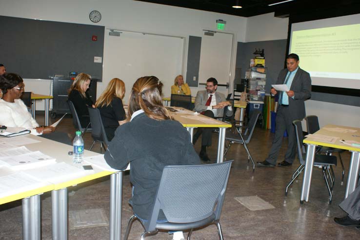 Faculty and staff participating in the 2016 Kickoff Event