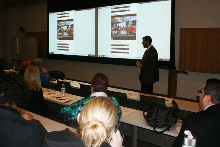 Faculty and staff participating in the 2016 Kickoff Event