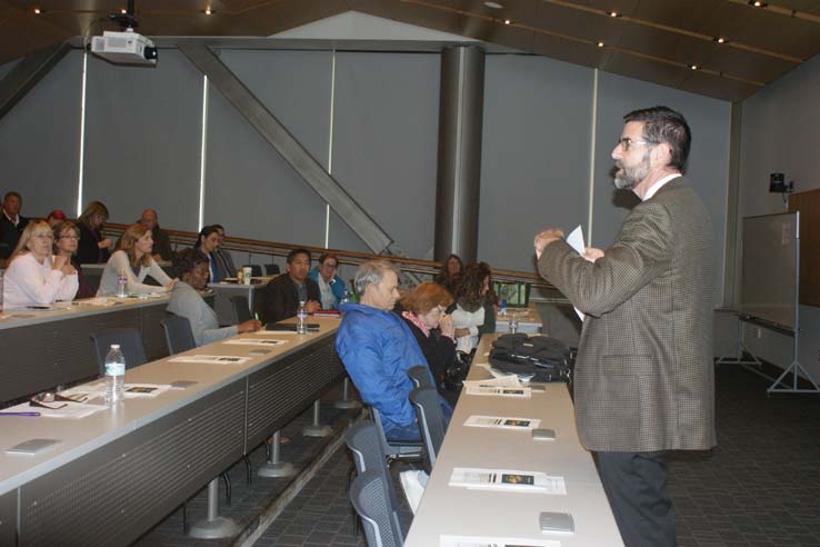 Faculty and staff participating in the 2016 Kickoff Event