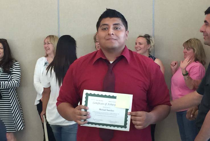 Students, faculty and staff at the transfer Recognition Luncheon