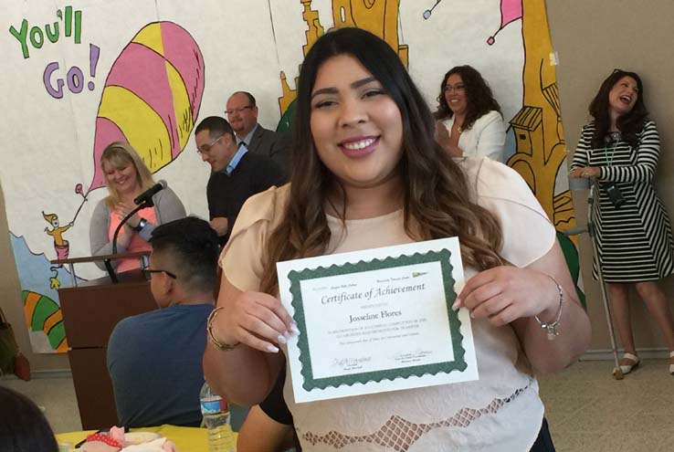 Students, faculty and staff at the transfer Recognition Luncheon