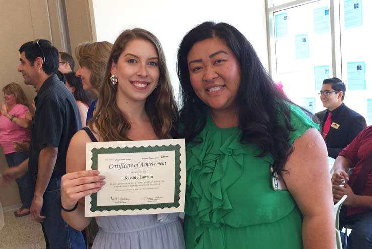 Students, faculty and staff at the transfer Recognition Luncheon