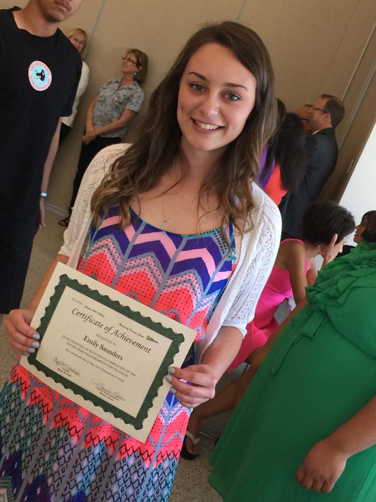 Students, faculty and staff at the transfer Recognition Luncheon