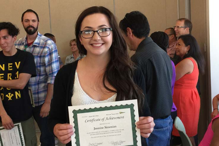 Students, faculty and staff at the transfer Recognition Luncheon