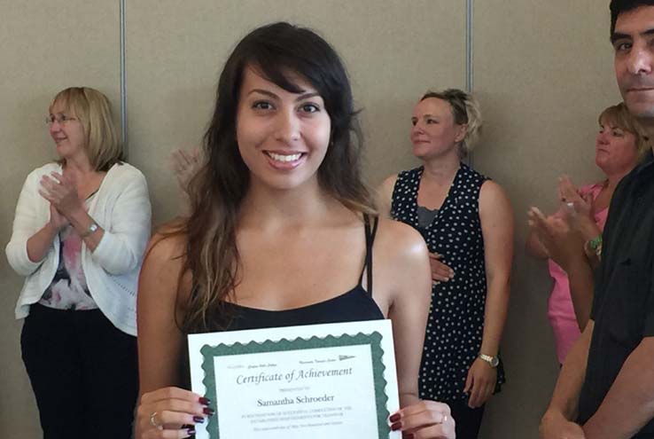 Students, faculty and staff at the transfer Recognition Luncheon