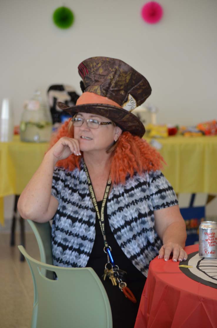 Staff enjoying the Classified Luncheon